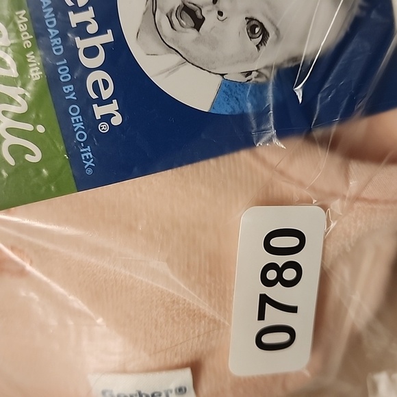 Gerber Organic baby girl bibs 3 sets of 3 Princess Floral - Picture 7 of 7